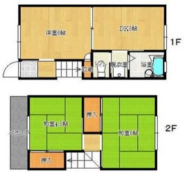 サンライフ一之宮の物件間取画像